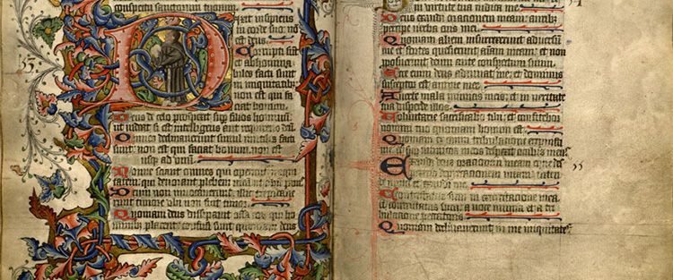 Mediaeval Christian manuscript