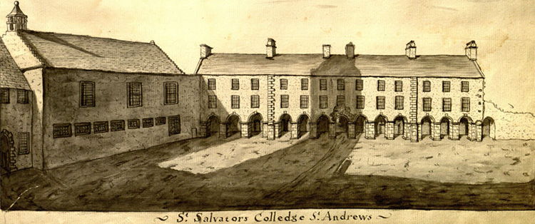 St Salvator's College illustration