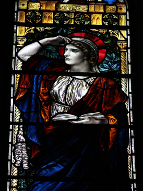 Stained glass designs of Henry Holiday